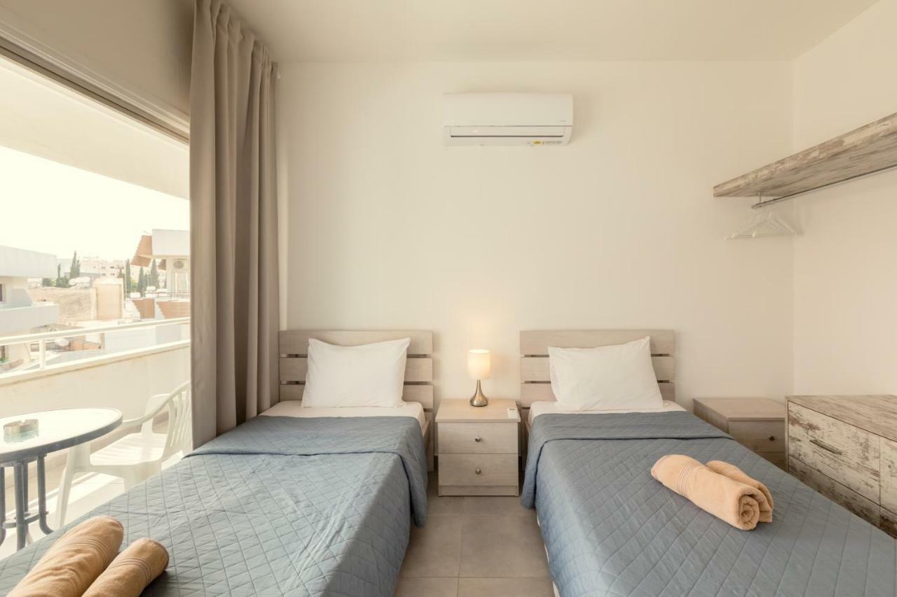 Savvas City Centre Flat Lárnaca Exterior foto